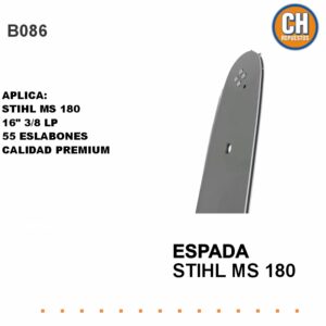 ESPADA 16" 50 3/8 LP 55 E - STIHL MS 180