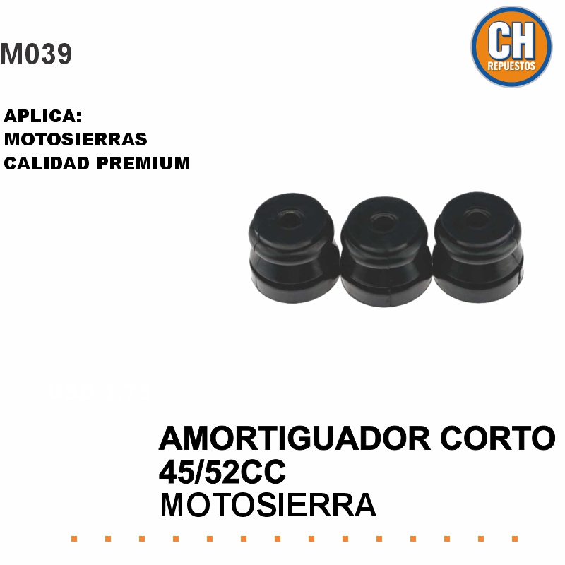 AMORTIGUADOR CORTO MOTOSIERRA