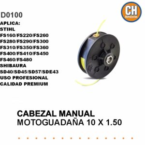 Cabezal M12 X 1.50   Nacional Reforzado