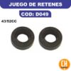 JUEGO DE RETENES DESMALEZADORA
