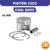 PISTON DESMALEZADORA 33CC 36 MM