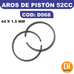 AROS DE PISTON DESMALEZADORA