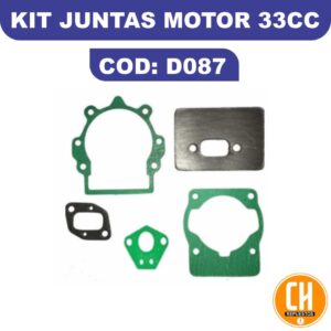 KIT DE JUNTAS MOTOR 33CC DESMALEZADORA