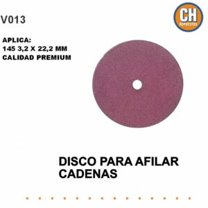 DISCO PARA AFILAR CADENAS 145 x 3,2 x 22,2 mm