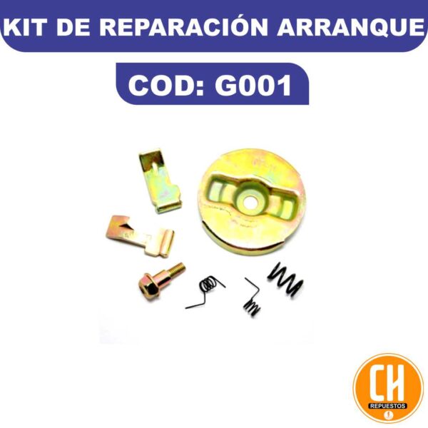 KIT DE REPARACION DE ARRANQUE GENERADOR