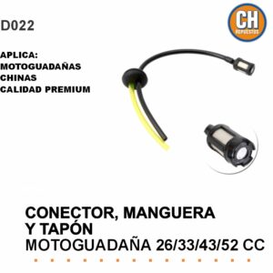 CONECTOR MANGUERA TAPON FILTRO DESMALEZADORA