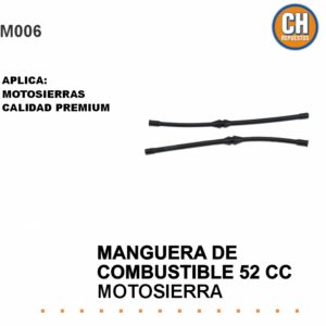 MANGUERA DE COMBUSTIBLE 52CC MOTOSIERRA