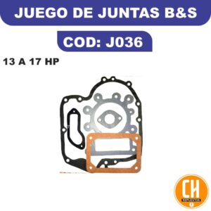 JUEGO DE JUNTAS B&S 13 A 17 HP