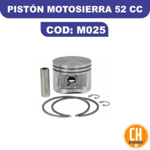 PISTON 52 CC MOTOSIERRA