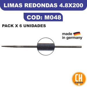 LIMAS PARA MOTOSIERRAS 4.8X200