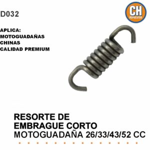 Resorte de embrague corto desmalezadora