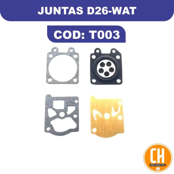 JUEGO DE JUNTAS D26-WAT