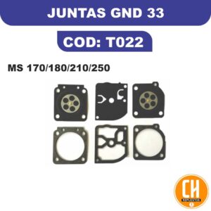 JUEGO DE JUNTAS GND 33