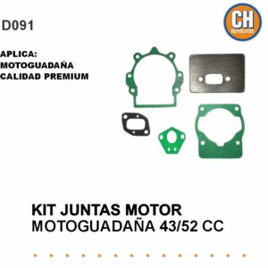 KIT DE JUNTAS MOTOR 43/52CC DESMALEZADORA