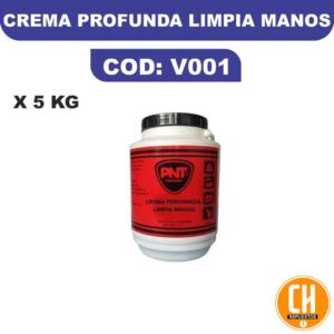 CREMA PROFUNDA LIMPIA MANOS X 5 KG