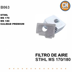 Filtro de aire alternativo stihl MS170-180