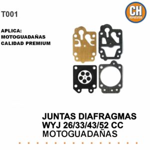 Juego de juntas carburador 43/52cc WYJ