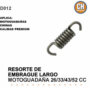 Resorte de embrague largo desmalezadora