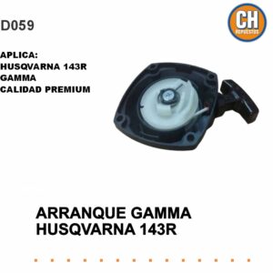 ARRANQUE GAMMA VIEJO HUSQVARNA 143R  DESMALEZADORA
