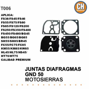 Juntas GND 50 (Echo 4300-MS 170/180)