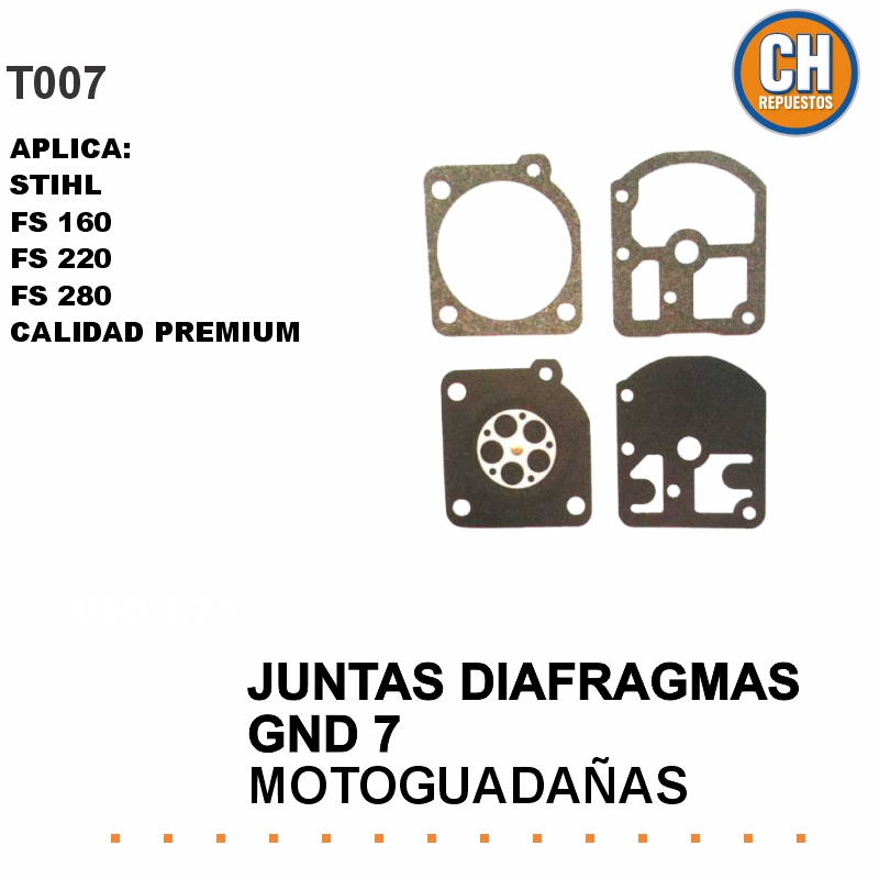 Juntas GND 7 (FS160/220/280)