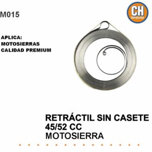 RETRACTIL 52CC SIN CASETE