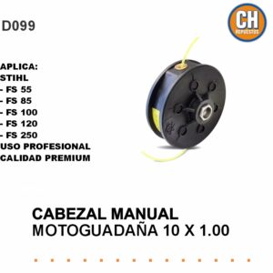 Cabezal M10 X 1.00   Nacional Reforzado