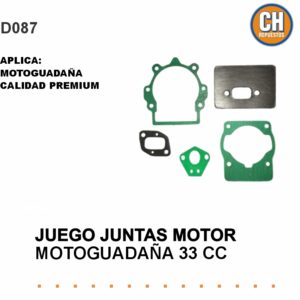 KIT DE JUNTAS MOTOR 33CC DESMALEZADORA