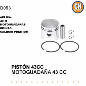 PISTON 43 CC 40 M DESMALEZADORA