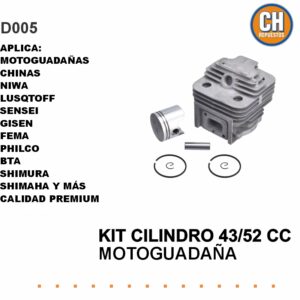 KIT CILINDRO  43/52 CC DESMALEZADORA