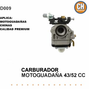CARBURADOR DESMALEZADORA 43/52 CC