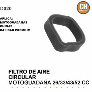 FILTRO DE AIRE CIRCULAR 33/43/52 DESMALEZADORA