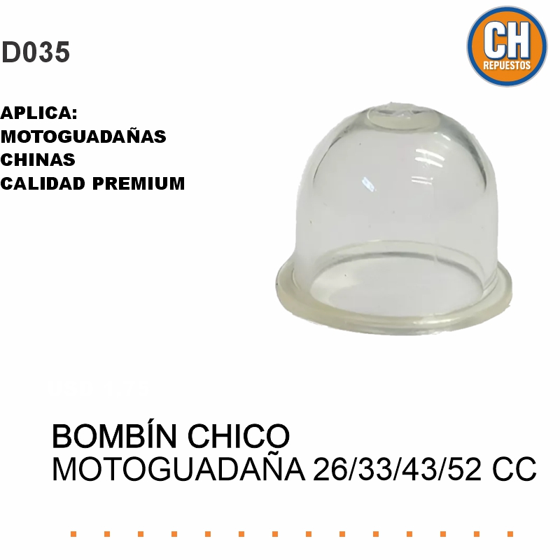 BOMBIN CHICO DESMALEZADORA