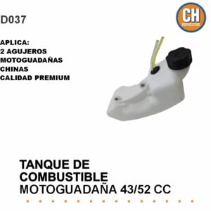 TANQUE COMBUSTIBLE 2 AGUJEROS COMPLETO DESMALEZADORA