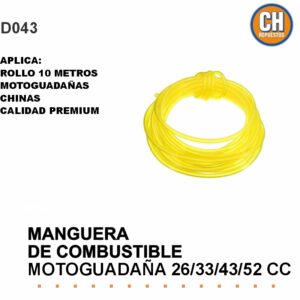 MANGUERA DE COMBUSTIBLE X 10 M DESMALEZADORA