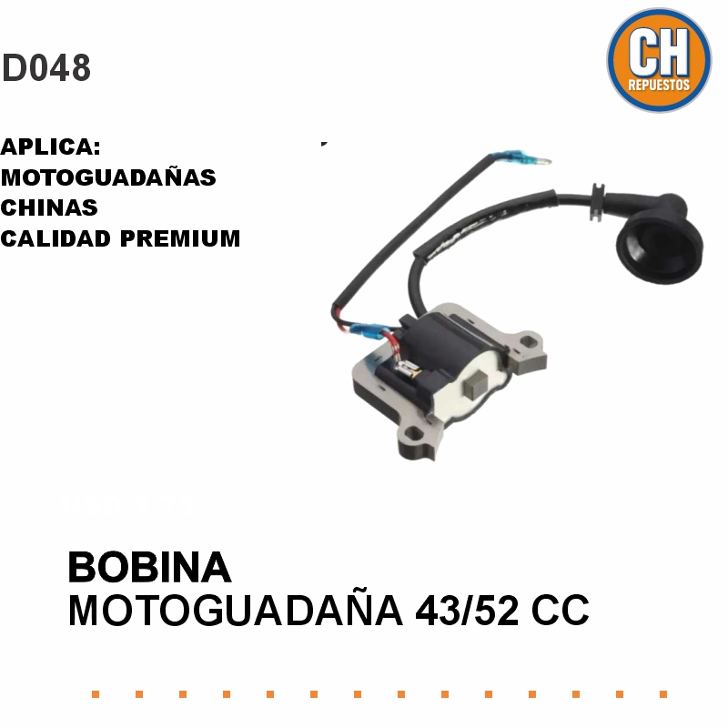 BOBINA 43/52 DESMALEZADORA