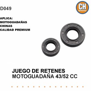 JUEGO DE RETENES 43/52CC DESMALEZADORA