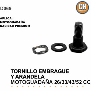 TORNILO DE EMBRAGUE Y ARANDELA DESMALEZADORA