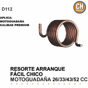 RESORTE DE ARRANQUE DESMALEZADORA