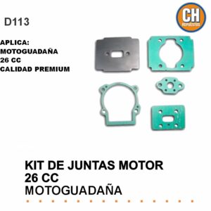 KIT DE JUNTA MOTOR 26 CC MOTOGUADAÑAS