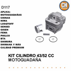 CARBURADOR DESMALEZADORA 43/52 CC