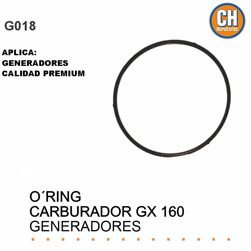 O´IRING CARBURADOR GX160
