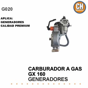 CARBURADOR A GAS GX160