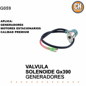 VALVULA SELENOIDE GX390