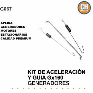 KIT DE ACELERACIÓN Y GUIA GX160