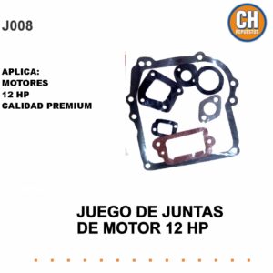 JUEGO DE JUNTAS B&S MOTOR 12 HP COMPLETO