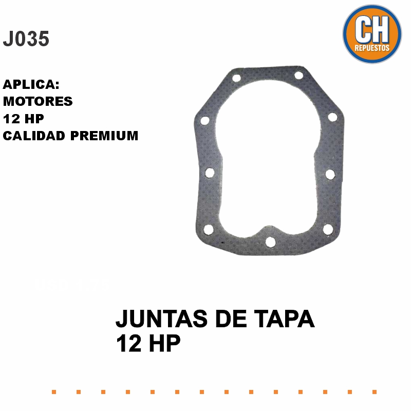 JUNTA DE TAPA B&S 12 HP