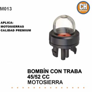 BOMBIN CON TRABA MOTOSIERRA