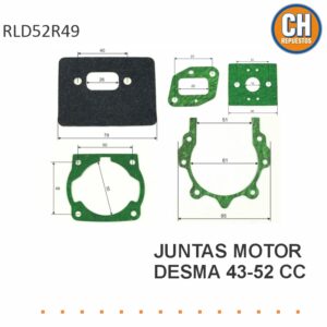 JUNTAS MOTOR DESMALEZADORA 43-52 CC RLD52R49 LQ