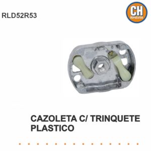 CAZOLETA C/ TRINQUETE PLASTICO